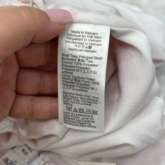 NEW J.Crew Floral Tiered Ruffle Pink Mini Skirt - Picture 6 of 6